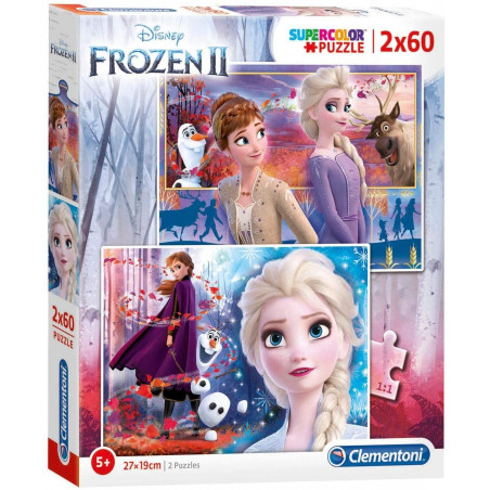 21609 - Puzzle Frozen 2 - 2x60 pezzi