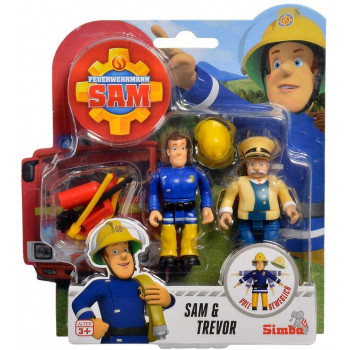 Sam il Pompiere Personaggi Sam & Trevor