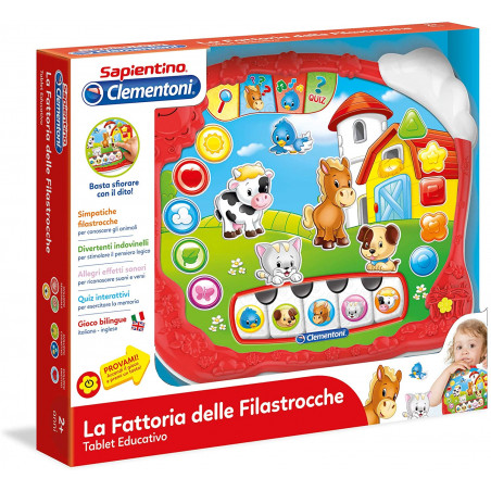 Clementoni - Sapientino La Fattoria delle Filastrocche 12068