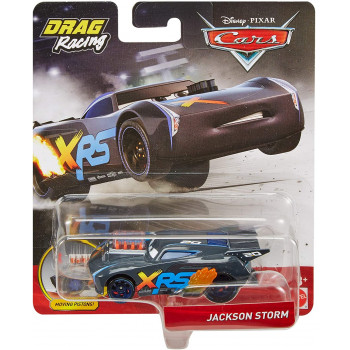 Disney Cars Drag Racing - Macchinina Jackson Storm