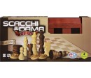 Set Scacchi e Dama in Valigetta di Legno