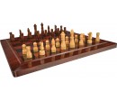 Set Scacchi e Dama in Valigetta di Legno