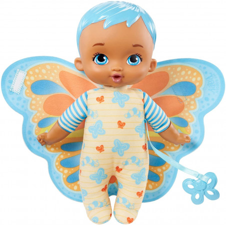 HBH38 - My Garden Baby- Bambola Baby Farfalla Colore Azzurro al Profumo di Gelsomino