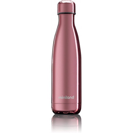 Miniland Bottiglia Termica In Finitura Cromata Rose - 500ml