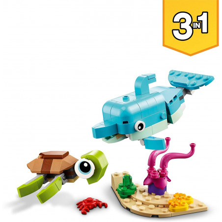 31128 - Lego Creator 3in1 - Delfino e Tartaruga