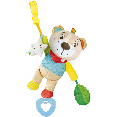17708 - Peasy Soft Bear - Orsetto Sonaglino