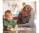 Melissa & Doug - Tavola in legno con serrature e catenacci
