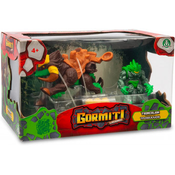 GRL02200 - Gormiti Legends Elemental Beasts - Troncalion della foresta e Tasarau