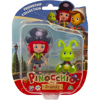 Pinocchio - Blister Personaggi Freeda e Il Grillo Parlante