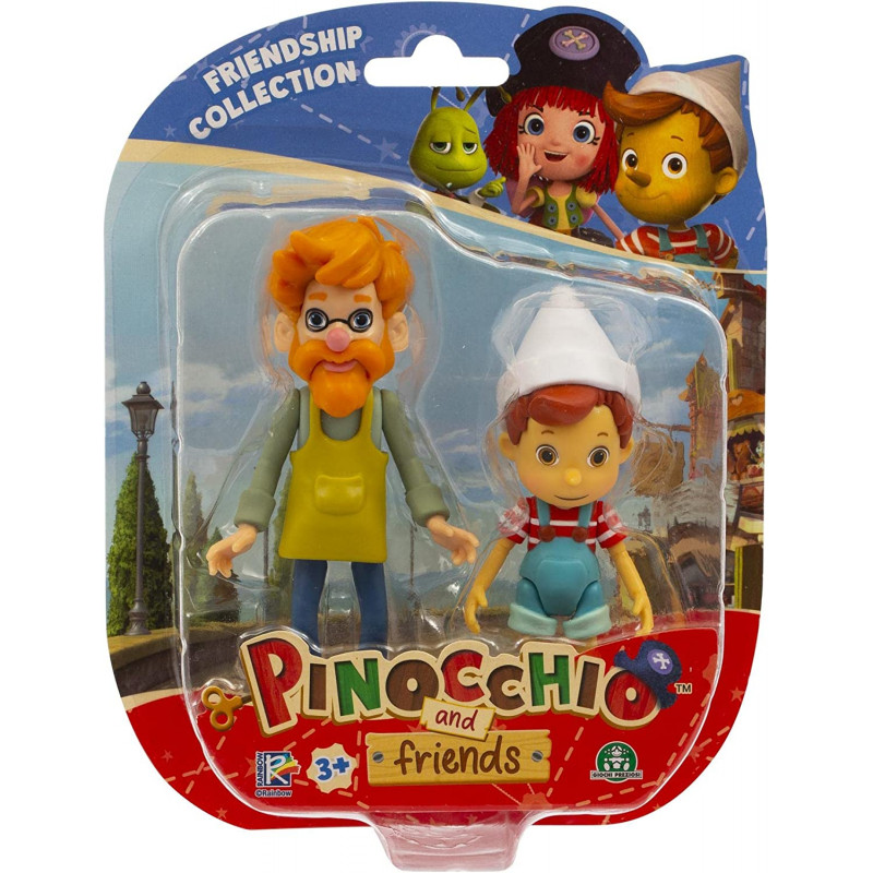 Pinocchio - Blister Personaggio Pinocchio e Geppetto