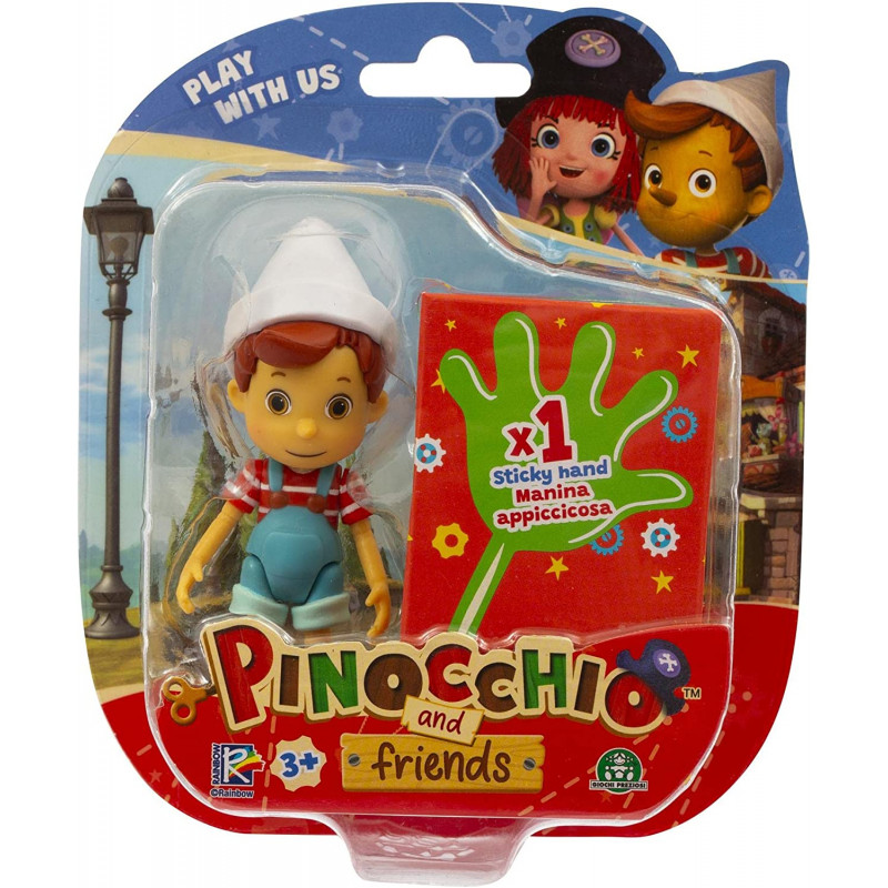 Pinocchio - Personaggio con manina appiccicosa