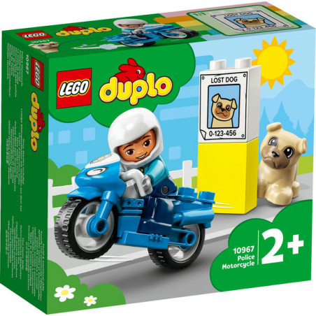 10967 - Lego Duplo - Motocicletta Della Polizia
