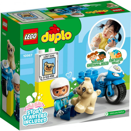 10967 - Lego Duplo - Motocicletta Della Polizia
