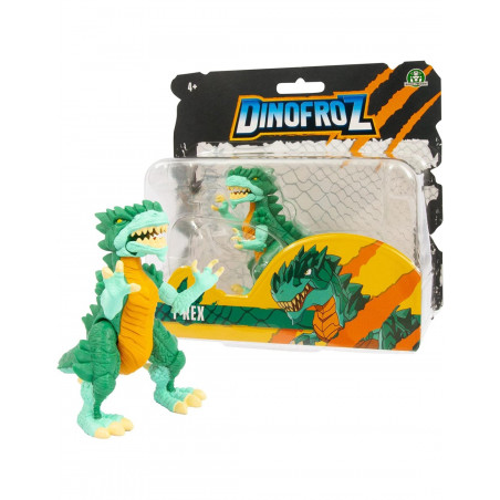 Personaggio Action Figure 12cm Dinofroz - T-rex