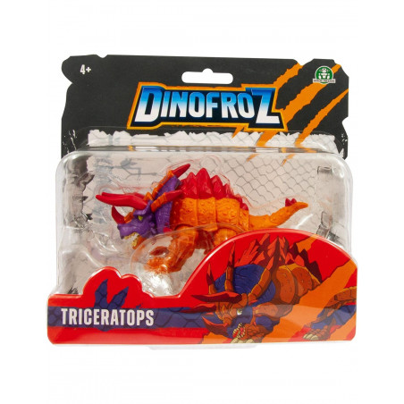 Personaggio Action Figure 12cm Dinofroz - Triceratops
