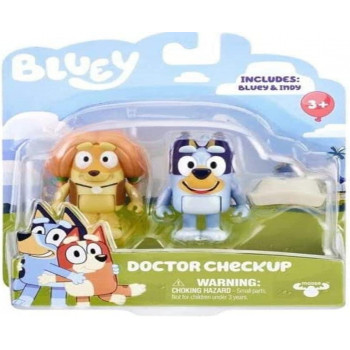 Set Personaggi Bluey e Bingo - Doctor Checkup