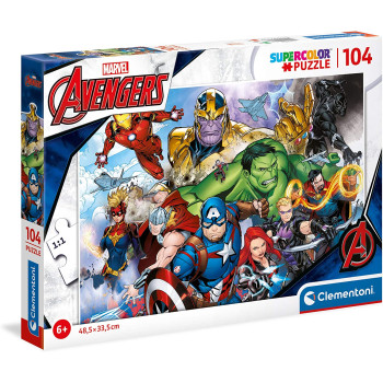25718 - Puzzle Avengers 104 pezzi