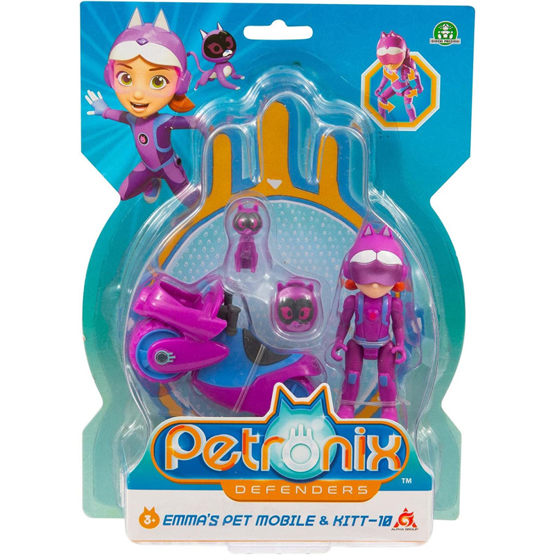 Petronix - Emma con Motocicletta A Ruota Libera