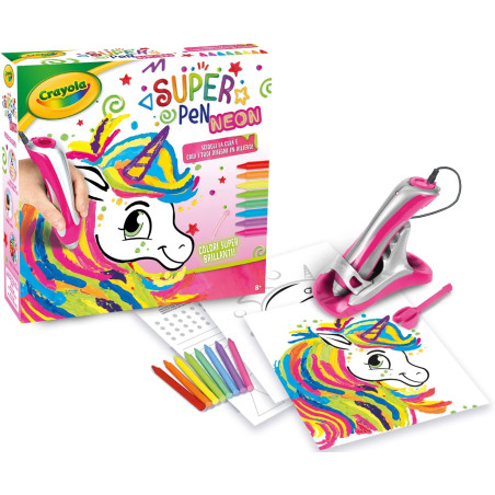 25-0510 - Super Pen Unicorno Neon