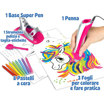25-0510 - Super Pen Unicorno Neon