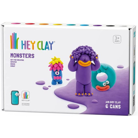 Hey Clay Monsters 2 Pasta Modellabile
