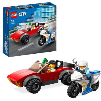 60392 - Lego City - Inseguimento sulla Moto della Polizia