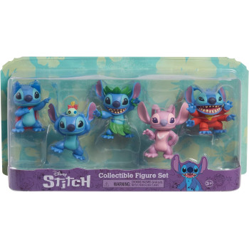 Personaggi Stitch 5 pz 7,5 cm