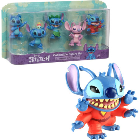 Personaggi Stitch 5 pz 7,5 cm