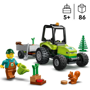 60390 - Lego City - Trattore del Parco con Rimorchio