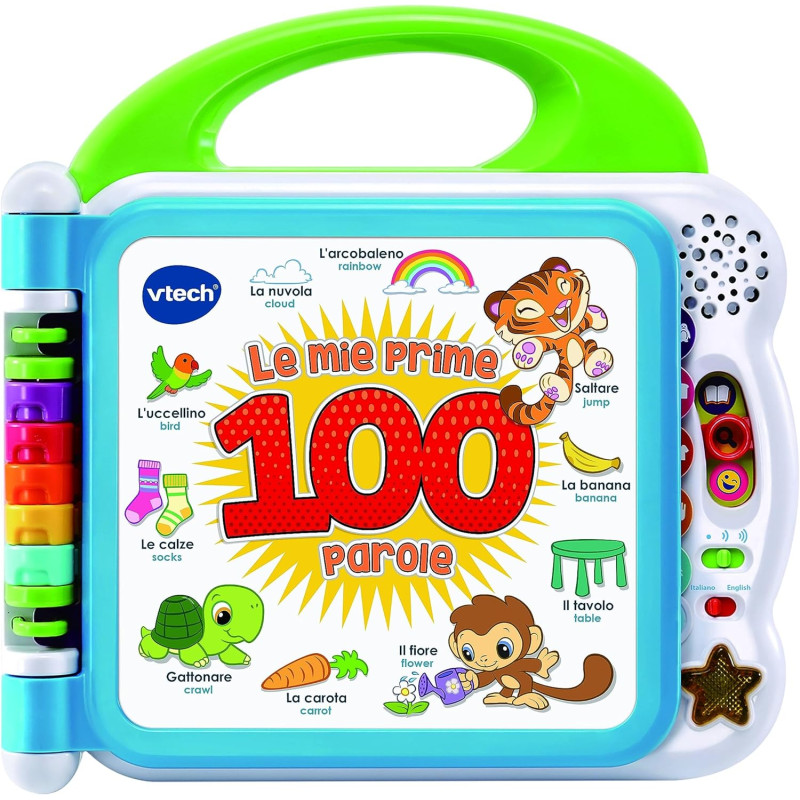 Vtech - Baby Il Mio Primo Libro Illustrato Bilingue
