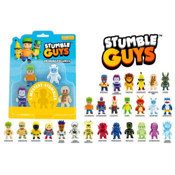 STUMBLE GUYS - 5 pack - 3d mini figures
