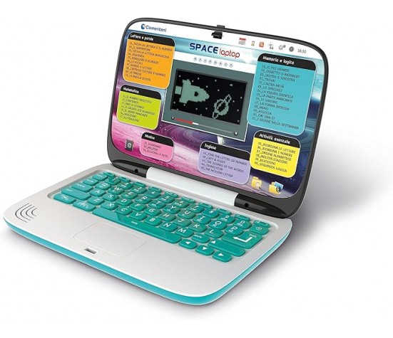 Clementoni - Computer Kid Space Laptop 16426