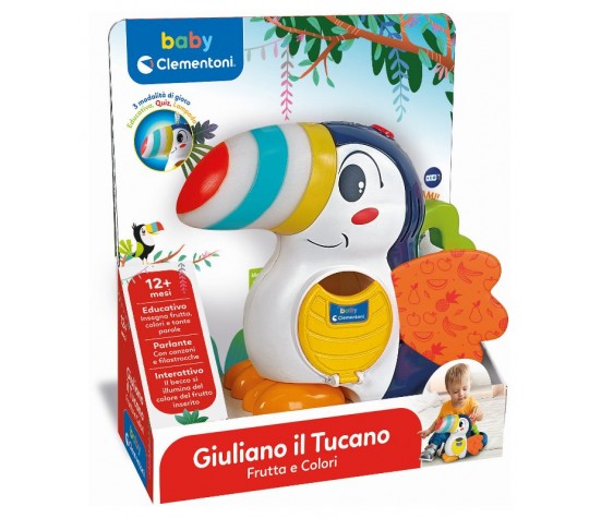 Clementoni - Giuliano il Tucano Frutta e Colori 17956