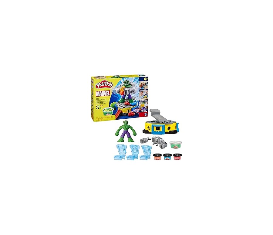 Play-Doh Marvel, Set da Gioco distruggi e schiaccia di Hulk