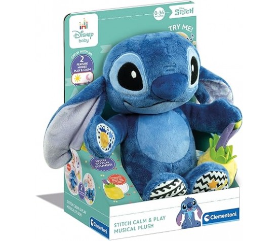 Clementoni  - Stitch Musical Plush 17987