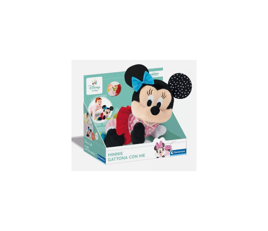 Clementoni Disney Baby Minnie Gattona con Me - 17992