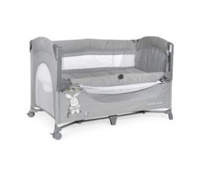MS - Lettino da campeggio Oxford Grigio