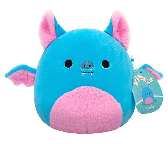 Squishmallows Boyle Il pipistrello della frutta blu 19 cm - SQCR06579