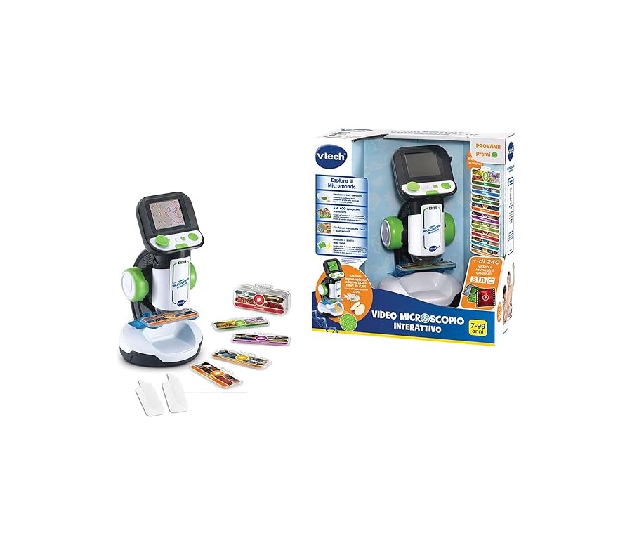 VTech Video Microscopio Interattivo - 616107
