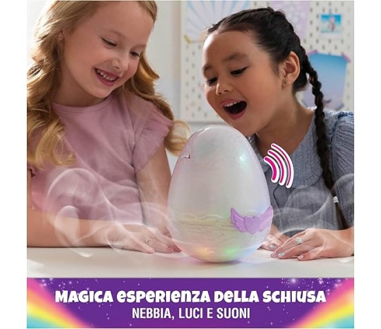 HATCHIMALS Alive Uovo Mystery Hatch Pufficorn - X50054