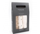 Mussole Bamboom 70x70 Penguins/Offwhite/Sand 3 pz