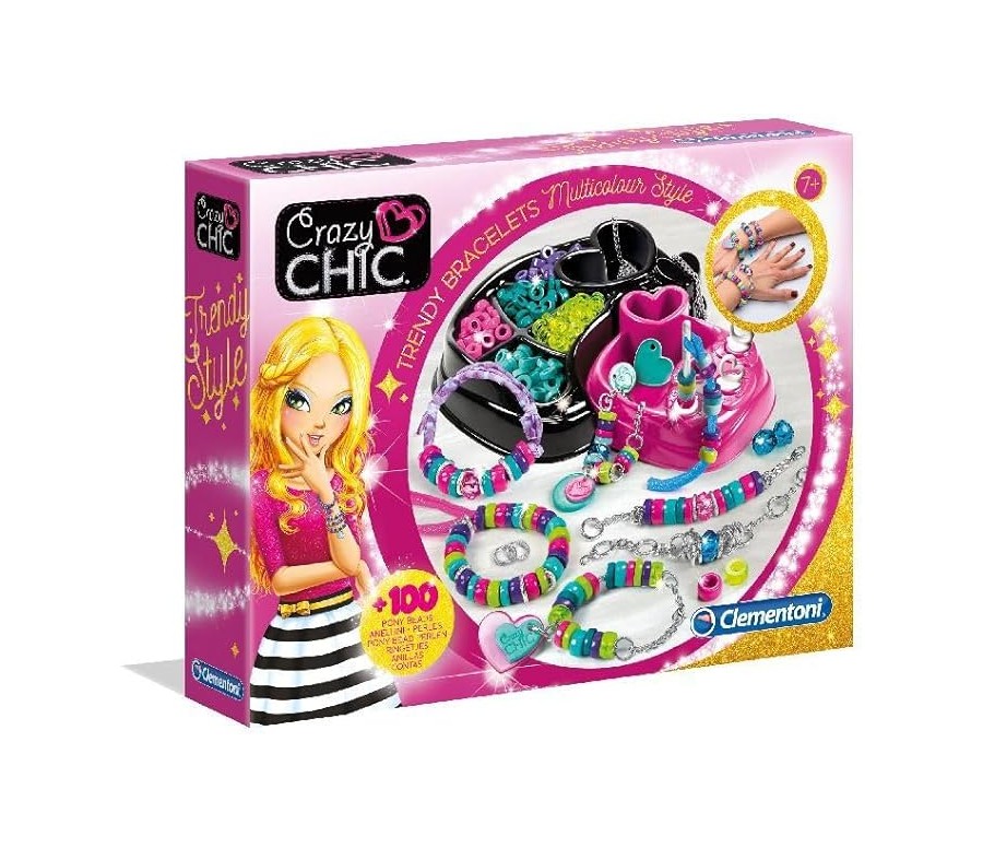 Clementoni Crazy Chic - Rainbow Bracelets 15180 Clementoni Crazy Chic - Rainbow Bracelets 15180