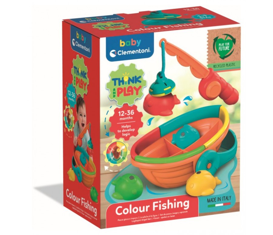 Clementoni - Fishing Set Think & Play - 17513