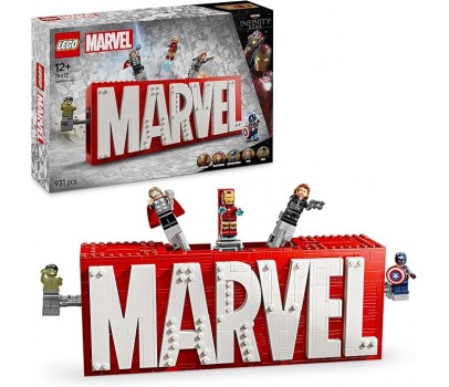 LEGO MARVEL - Logo e Minifigure 76313