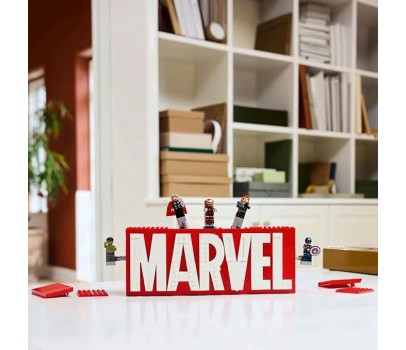 LEGO MARVEL - Logo e Minifigure 76313