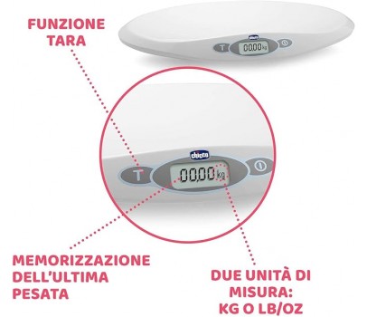 Chicco - Bilancia Digitale Pesa Bambini