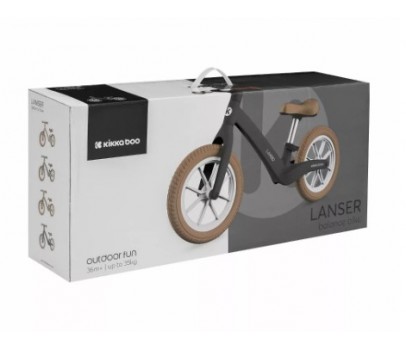 Bici senza pedali Kikkaboo Lanser nera