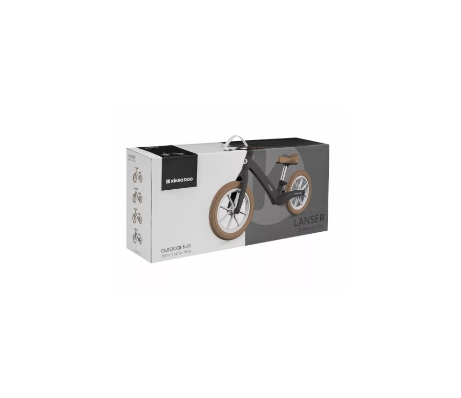 Bici senza pedali Kikkaboo Lanser nera