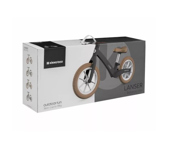 Bici senza pedali Kikkaboo Lanser nera