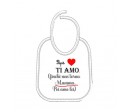 Mella Kids - Bavaglino con frase 100% Cotone